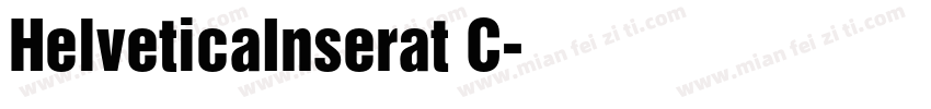 HelveticaInserat C字体转换